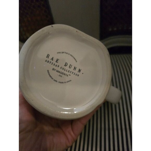 NWT Rae Dunn Trick or Treat Halloween Mug 2021 White Black Writing - Picture 10 of 10